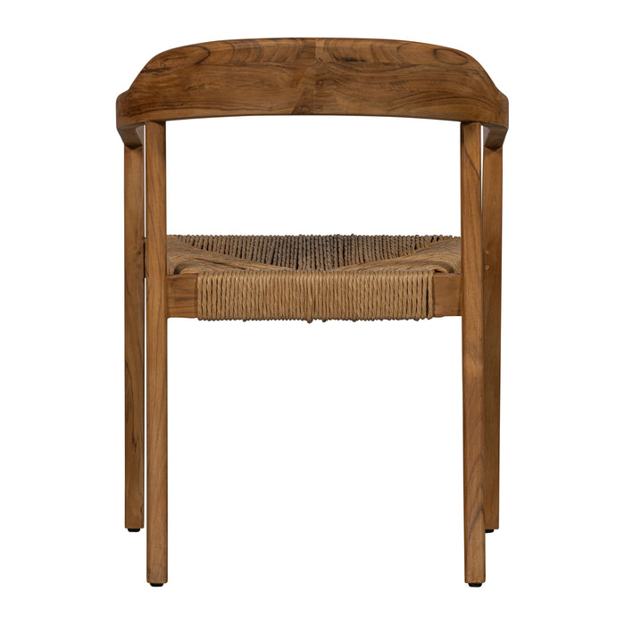 Woood Chena Tuinstoel - Wicker / Teak