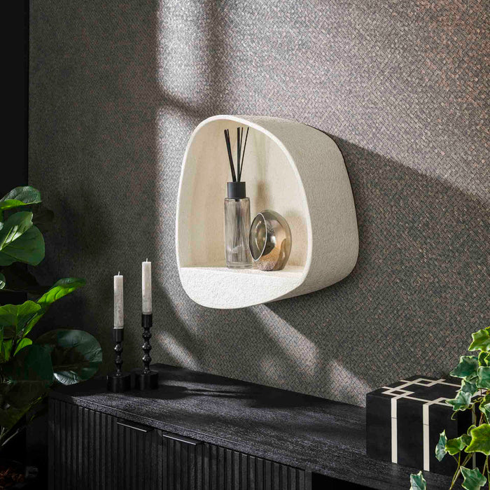 Fraaai Allan wandschap organisch rond - marmer composiet