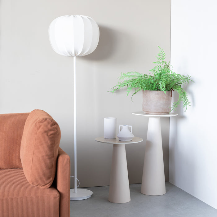 by fonQ Bliss Bijzettafel Beige - H 70 cm
