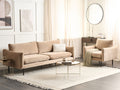Beliani - VINTERBRO - Bankenset - Beige - Fluweel