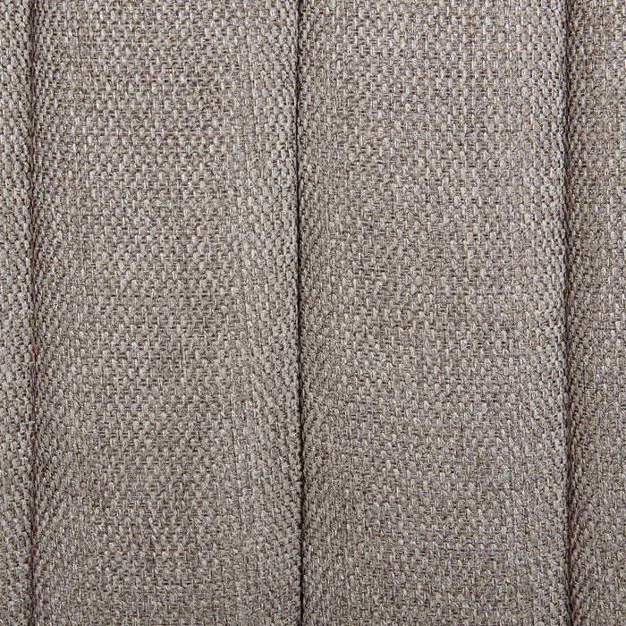 Beliani - SKAULE - Driezitsbank - Lichtbruin - Polyester