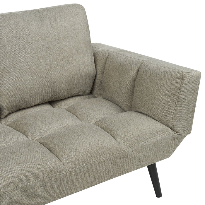 Beliani - BREKKE - Slaapbank - Lichtgroen - Polyester