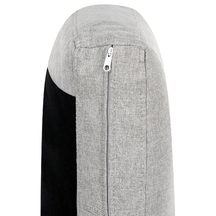 Beliani - GINNERUP - Tweezitsbank - Lichtgrijs - Polyester