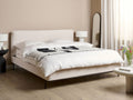 Beliani-CORIO-Tweepersoonsbed-Lichtbeige-180 x 200 cm-Polyester