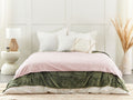 Beliani-CALLISTO-Verzwaringsdeken hoes-Roze -120 x 180 cm-Polyester