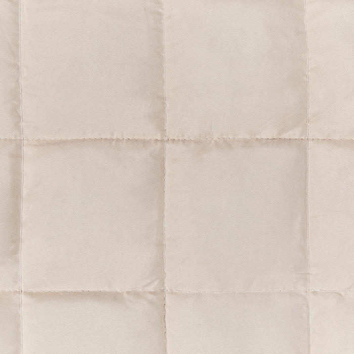 Beliani-NEREID-Verzwaringsdeken-Beige-150 x 200 cm -Polyester