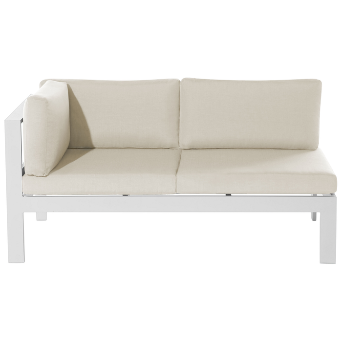Beliani - MESSINA - Loungeset voor 5 - Beige - Aluminium