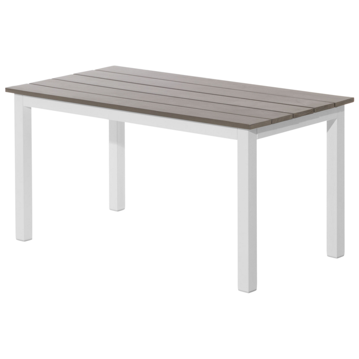 Beliani - MESSINA - Loungeset voor 5 - Beige - Aluminium