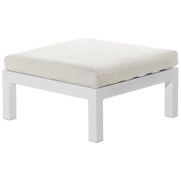 Beliani - MESSINA - Loungeset voor 5 - Beige - Aluminium
