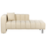 Beliani-LANNILS-Chaise longue-Gebroken wit-Linkszijdig-Vegan kunstleer