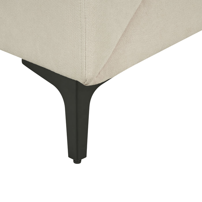 Beliani - FENES - Tweezitsbank - Beige - Polyester