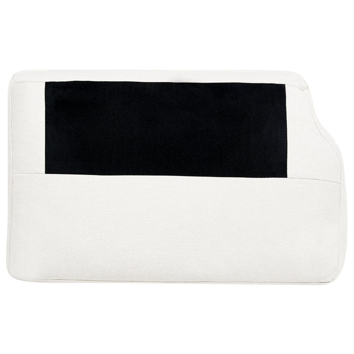 Beliani - GINNERUP - Tweezitsbank - Gebroken wit - Polyester