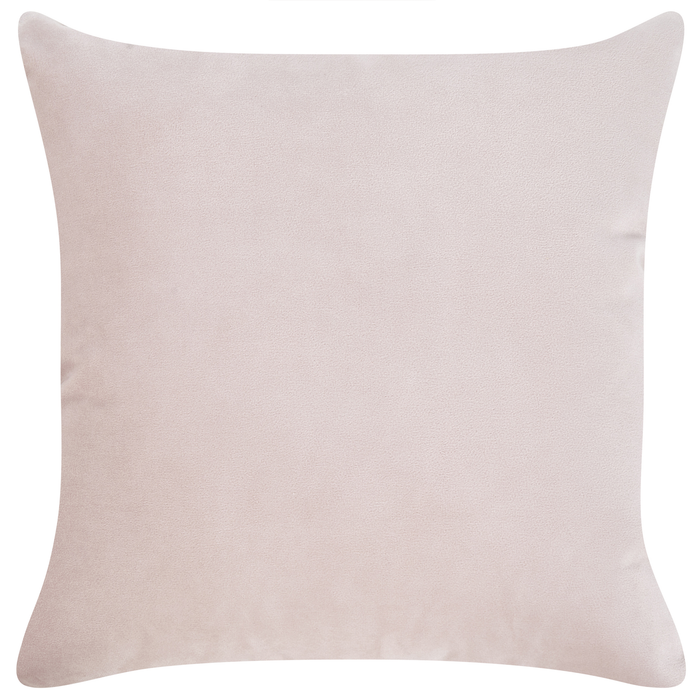 Beliani-CHAUMONT-Chaise longue-Pastelroze-Rechterzijde- Fluweel