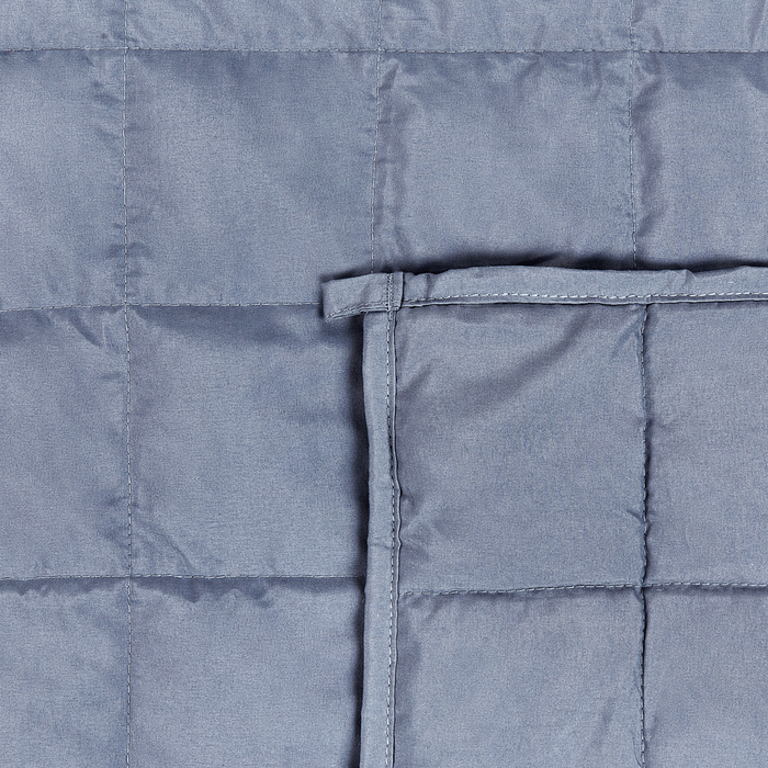 Beliani - NEREID - Verzwaringsdeken - Blauw - 100 x 150 cm - Polyester