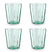 vtwonen Waterglazen - Glazen - Set van 4 Drinkglazen - 200 ml