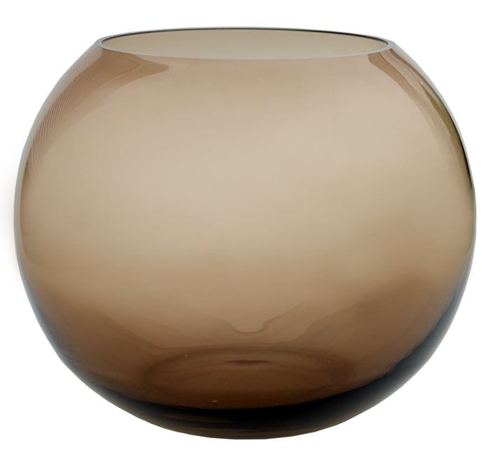 Vase The World Zambezi Vaas taupe Ø25 x H20,5 cm