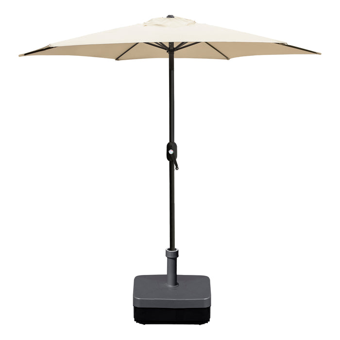 Kopu® Parasolvoet Vulbaar tot 45 kg voor Parasols 21-54 mm Antraciet