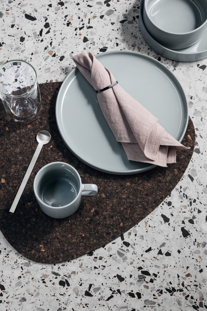 Blomus Ontbijtbord Pilare Mirage Grey ø 20 cm