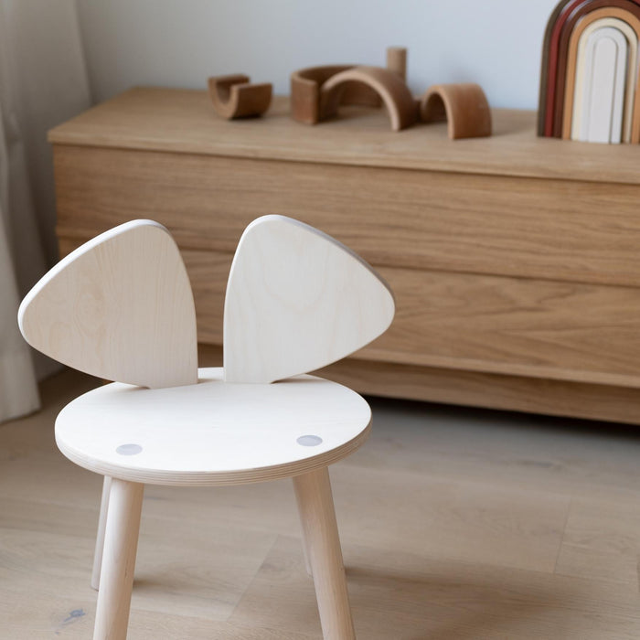 Nofred Mouse kinderstoel berken