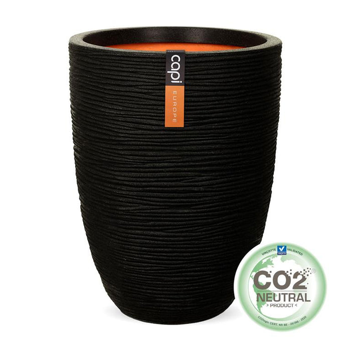 Capi Europe Nature Rib Vaas Elegant Laag 58 cm