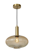 Lucide Maloto Hanglamp Ovaal - Amber