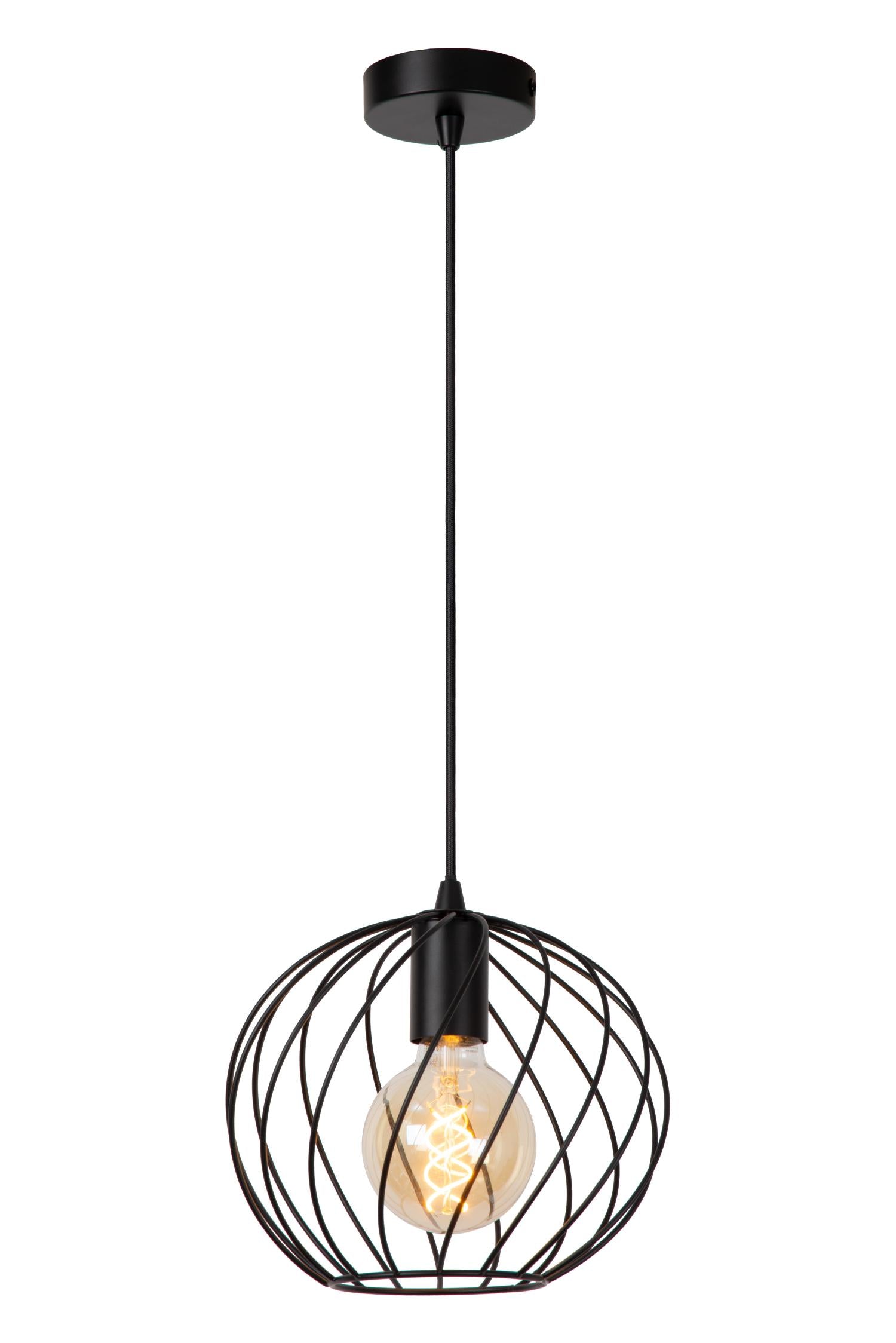 Lucide DANZA Hanglamp - Zwart