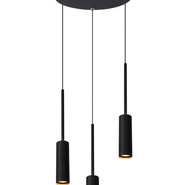 Lucide TUBULE Hanglamp - Zwart