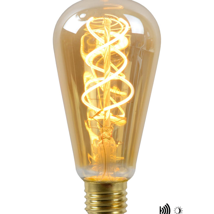 Lucide ST64 TWILIGHT SENSOR Filament lamp - Amber