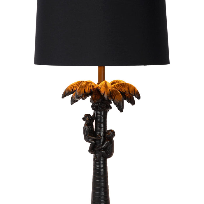 Lucide EXTRAVAGANZA COCONUT Tafellamp - Zwart