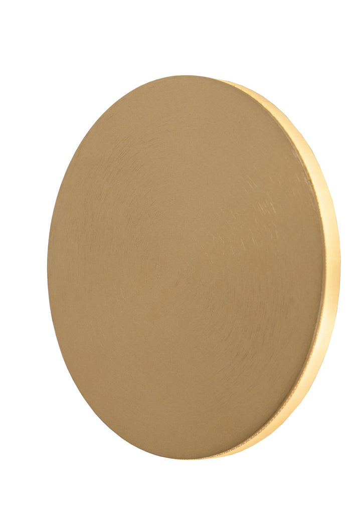 Lucide EKLYPS LED Wandlamp - Mat Goud | Messing