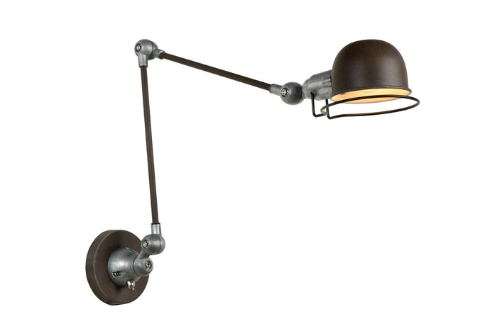 Lucide HONORE Wandlamp - Roest bruin