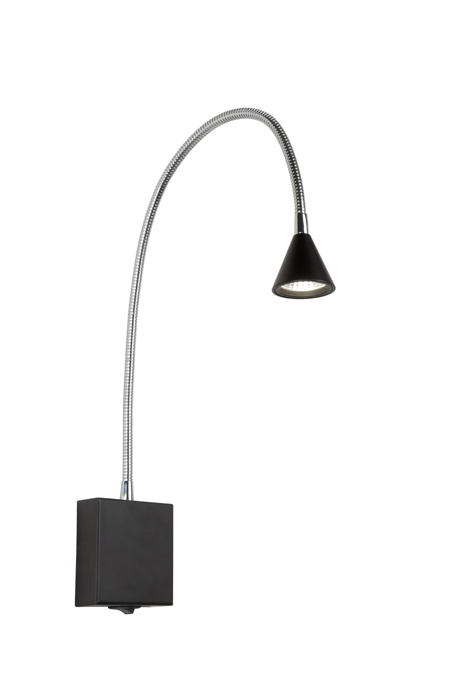 Lucide BUDDY Bedlamp - Zwart