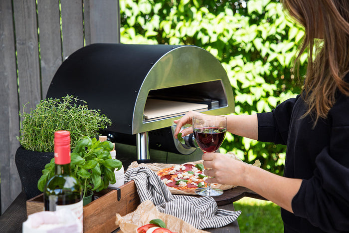 Rebellenclub Sylt Pizzaoven - Zwart