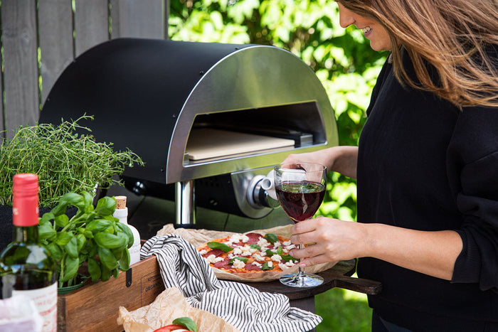 Rebellenclub Sylt Pizzaoven - Zwart