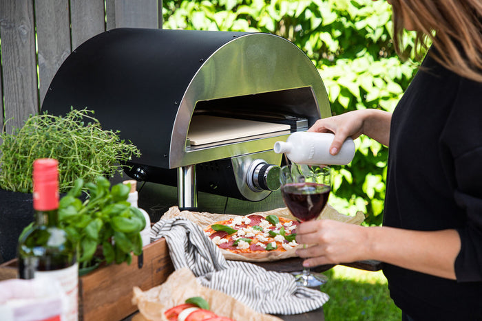 Rebellenclub Sylt Pizzaoven - Zwart