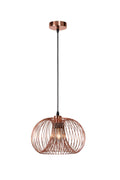 Lucide VINTI Hanglamp - Koper