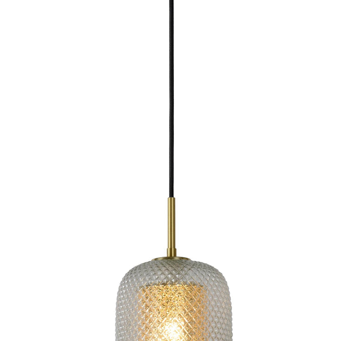 Lucide AGATHA Hanglamp 1xE27 - Mat Goud | Messing