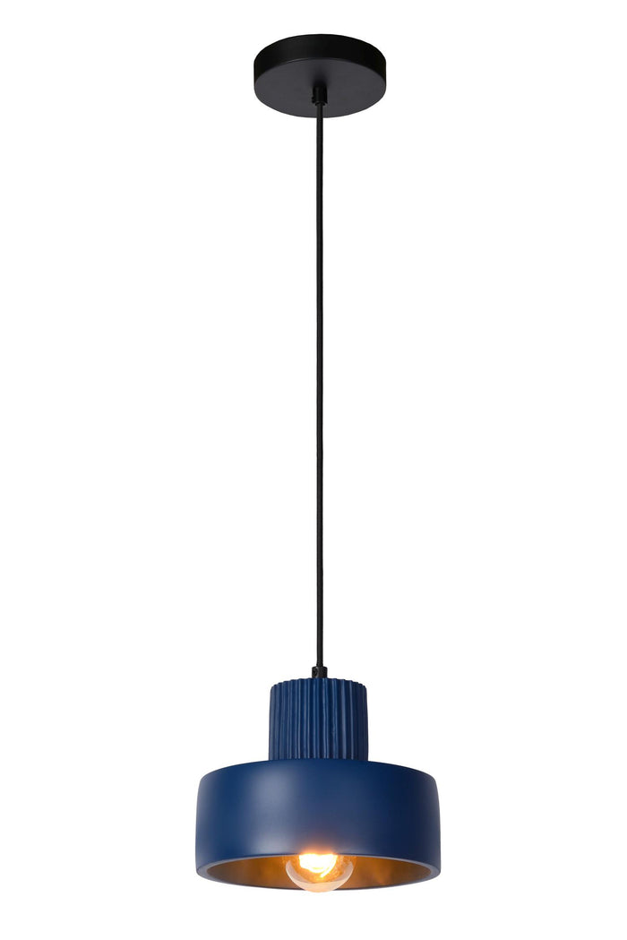 Lucide OPHELIA Hanglamp 1xE27 - Blauw