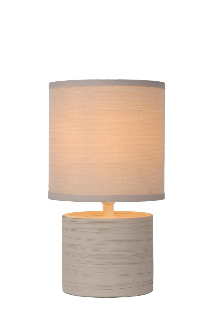 Lucide GREASBY Tafellamp - Beige