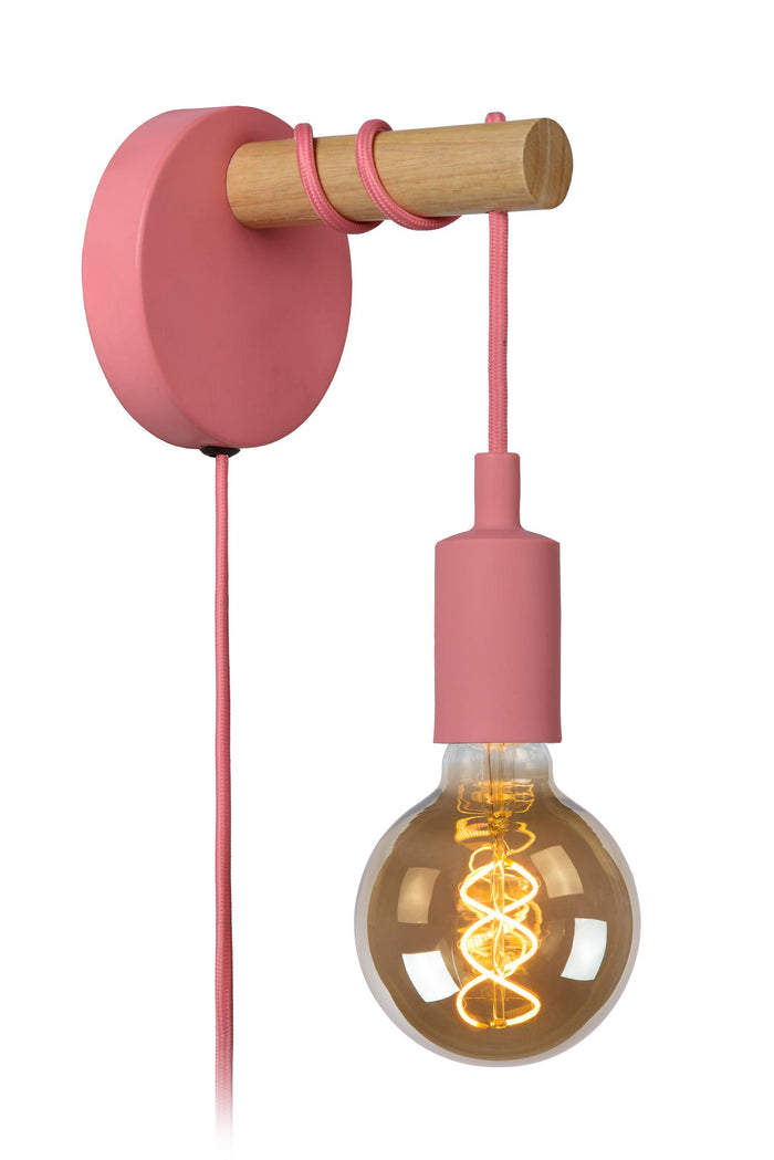 Lucide POLA Wandlamp - Roze