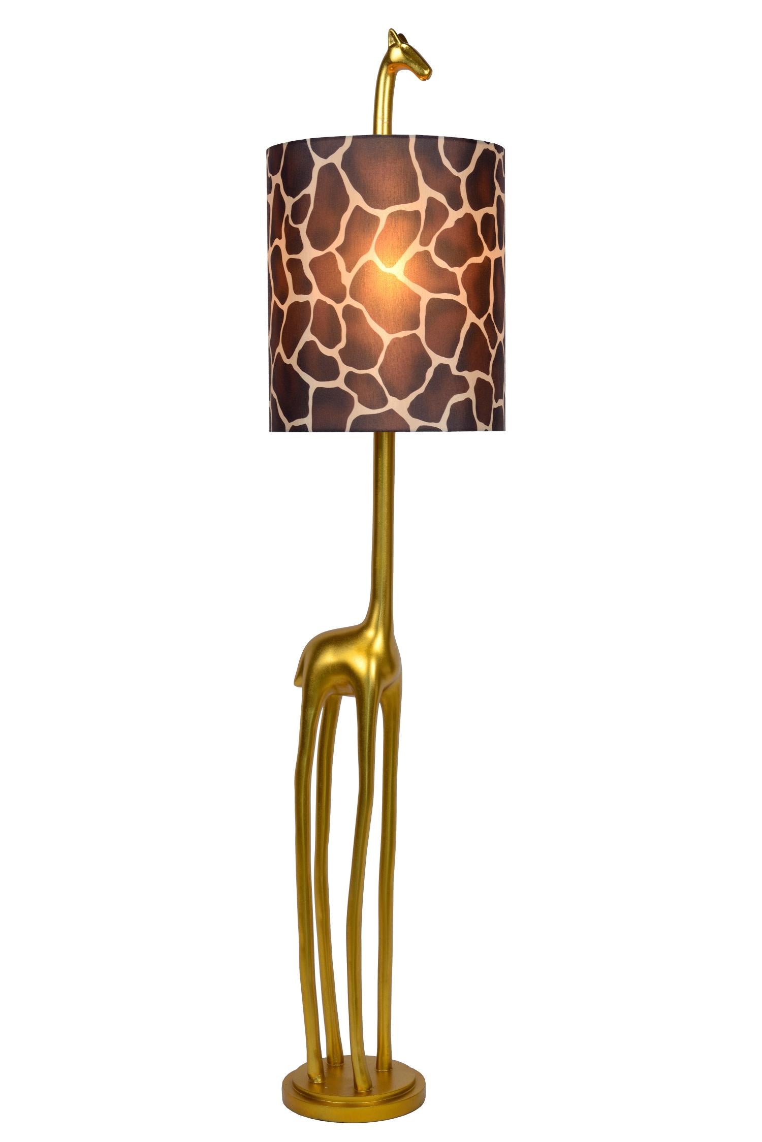Lucide EXTRAVAGANZA MISS TALL Vloerlamp - Mat Goud | Messing