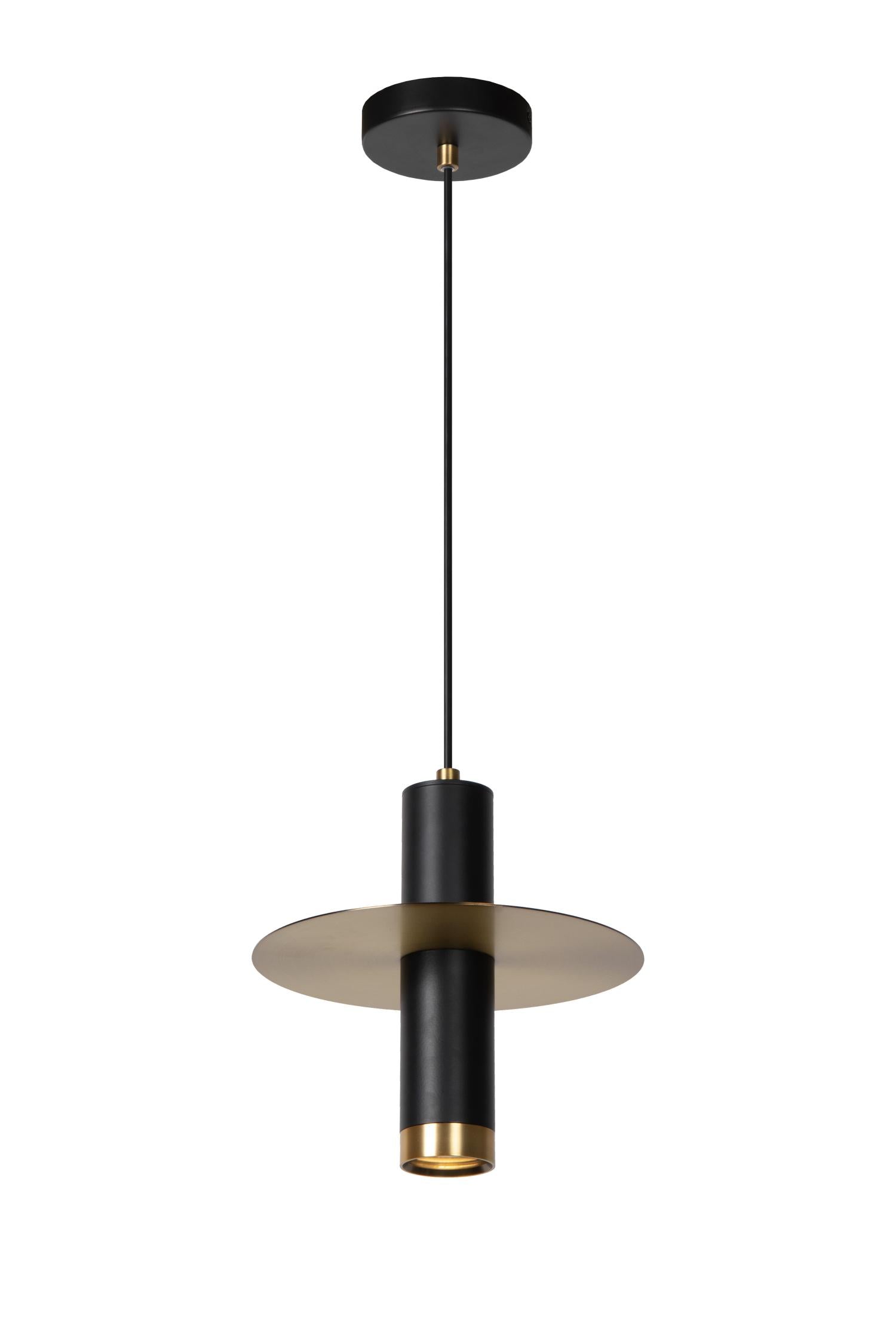 Lucide SELIN Hanglamp 1xGU10 - Zwart