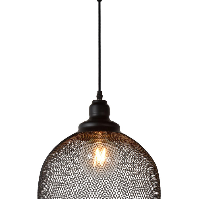 Lucide MESH Hanglamp - Zwart