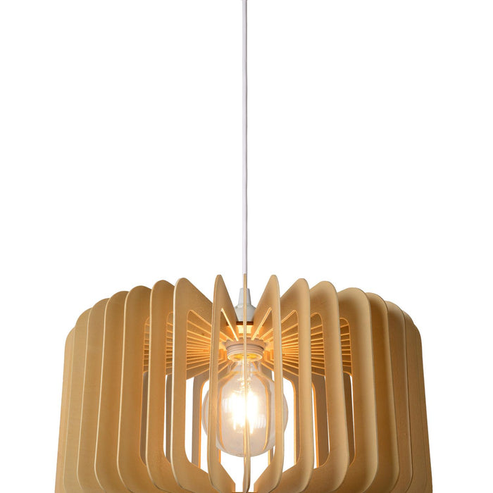 Lucide ETTA Hanglamp - Licht hout