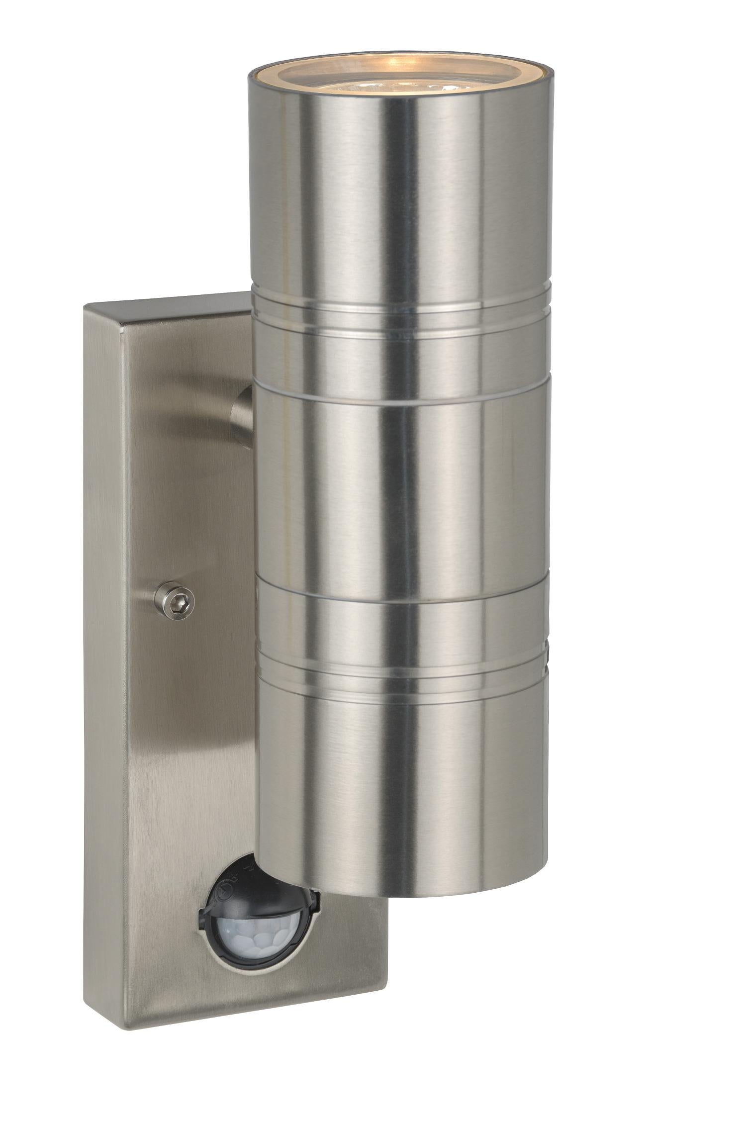 Lucide ARNE-LED IR Wandspot - Mat chroom