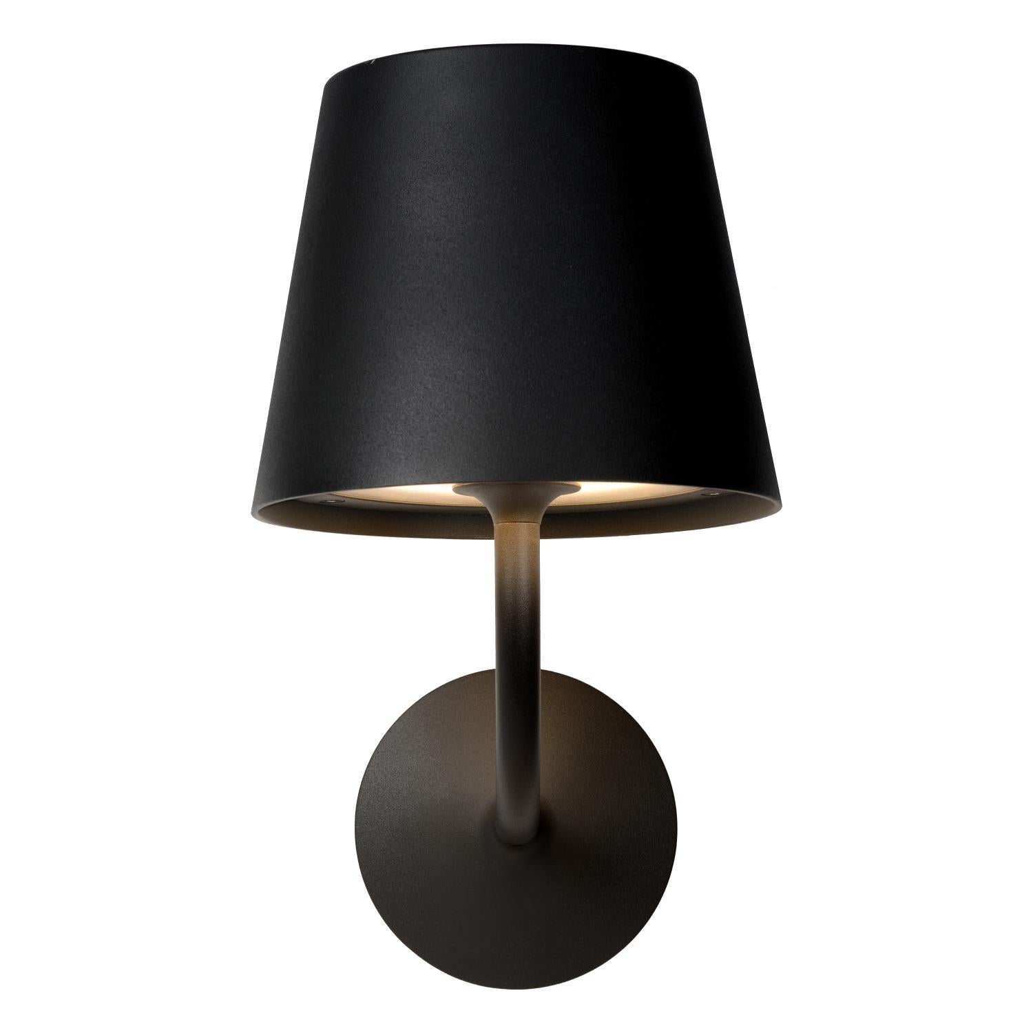 Lucide JUSTIN Wandlamp - Zwart
