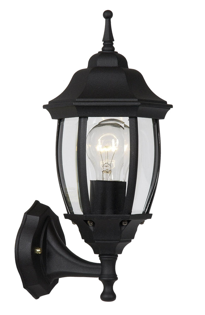 Lucide TIRENO Wandlamp 1xE27 - Zwart
