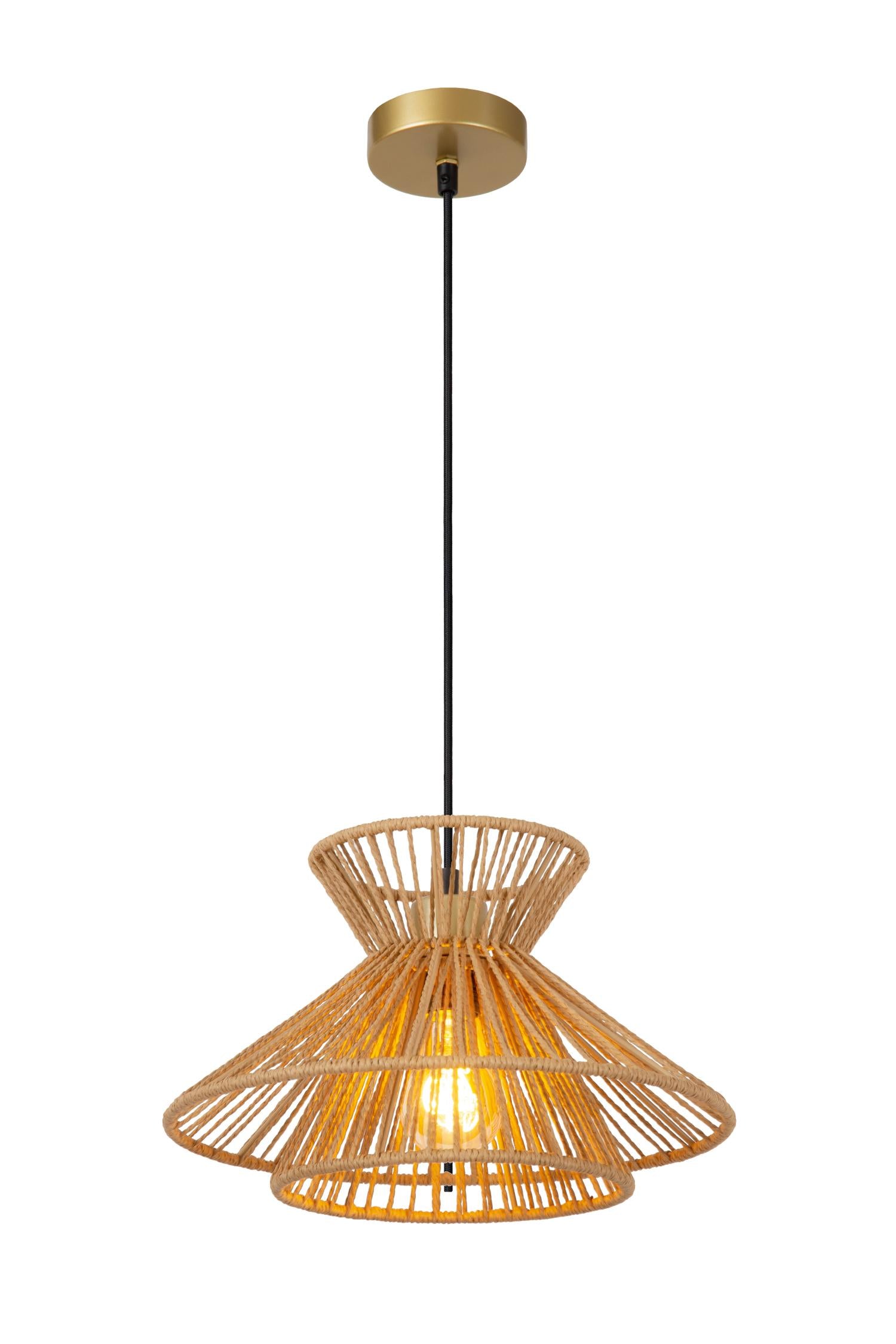 Lucide TASMAN Hanglamp - Naturel