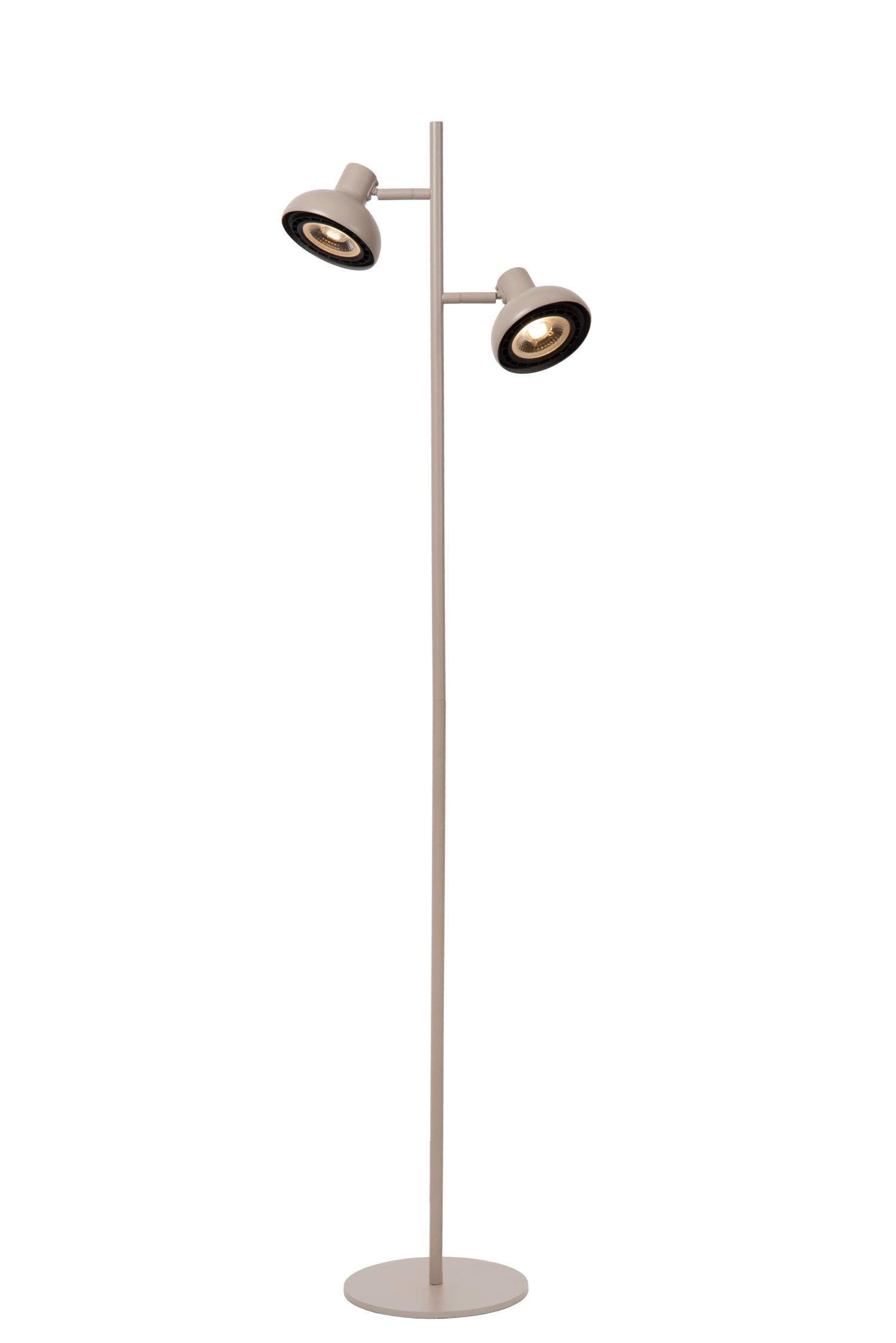 Lucide SENSAS Vloerlamp - Beige