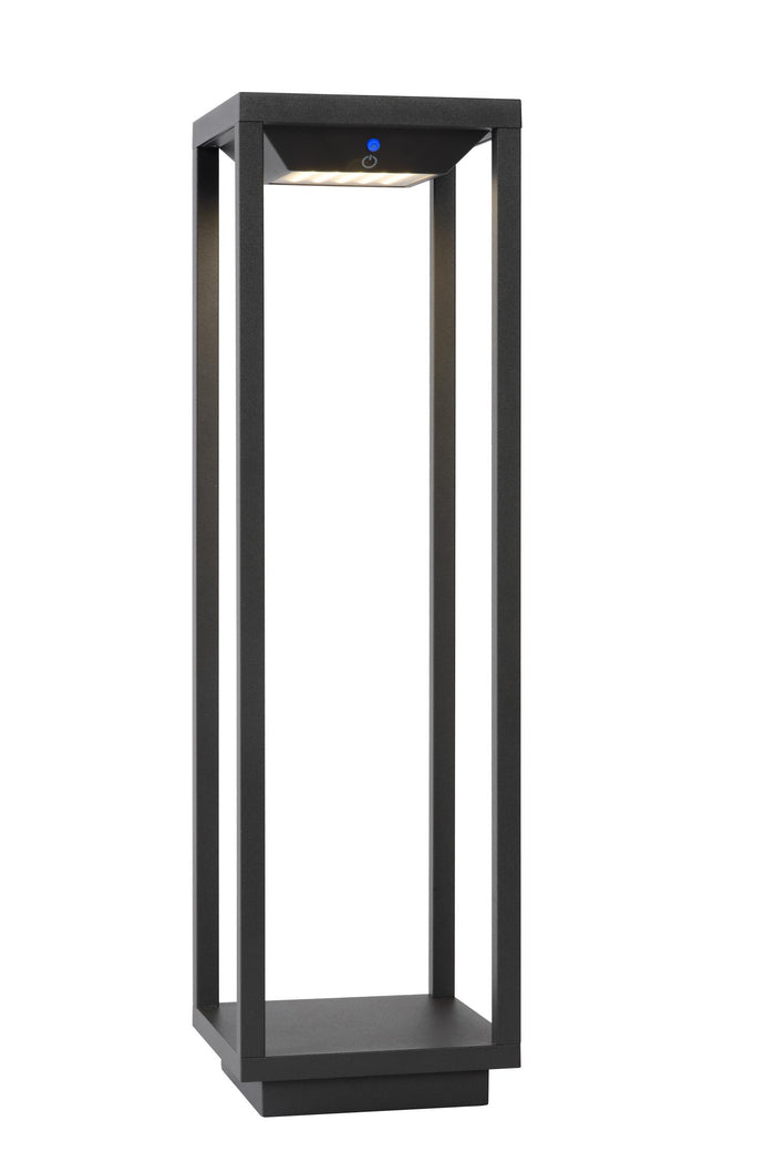 Lucide TENSO SOLAR Sokkellamp 1xGeïntegreerde LED - Antraciet